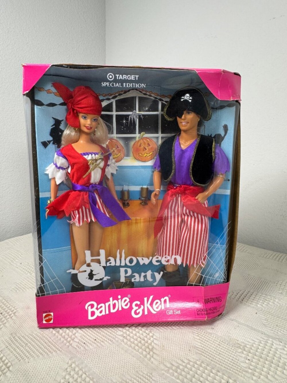 Halloween Party Barbie & Ken Gift Set 1998 Special Edition Mattel 12155 NIB